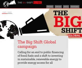 BigshiftGlobal.org(The Big Shift Global) Screenshot