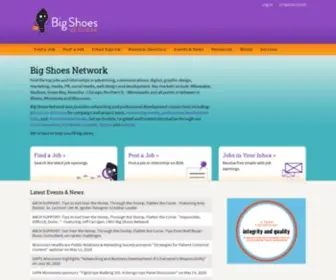 Bigshoesnetwork.com(Big Shoes Network) Screenshot