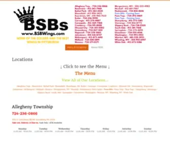 Bigshotbobs.com(Big Shot Bobs House of Wings) Screenshot