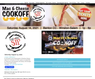 Bigsipfest.com(Big Sip Mac n Cheese & Craft Beverage Festival) Screenshot
