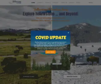 Bigskyadventuretours.com(Yellowstone Tours & Adventures yellowstone tours big sky montana) Screenshot