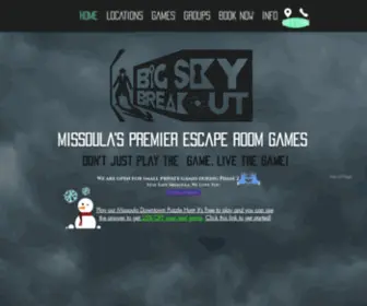 Bigskybreakout.com(Big Sky Breakout) Screenshot