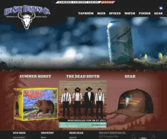 Bigskybrew.com(Big Sky Brewing) Screenshot