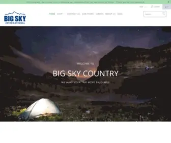 Bigskyinternational.com(Big Sky International) Screenshot