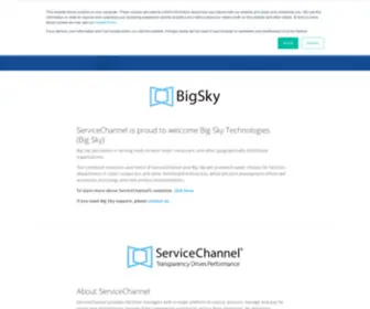 Bigskytech.com(Facilities Management Services & Automation Platform) Screenshot