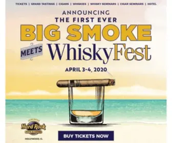 Bigsmokewhiskyfest.com Screenshot