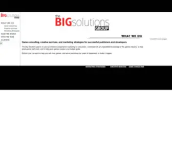 Bigsolutionsgroup.com(Big Solutions Group) Screenshot