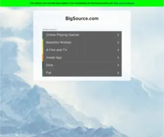 Bigsource.com(Bigsource) Screenshot