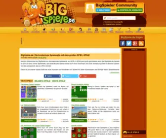 Bigspiele.de(Spieleseite online mit großem SPIEL) Screenshot