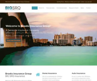 Bigsrq.com(Sarasota Insurance for Personal & Commercial) Screenshot