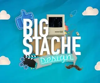 Bigstachedesign.com(Big Stache Design) Screenshot