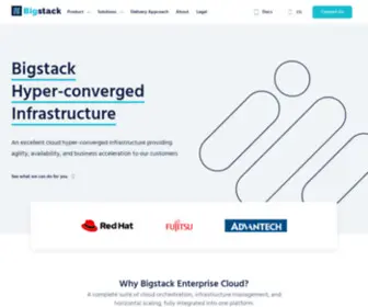 Bigstack.co(Hyperconverged infrastructure) Screenshot