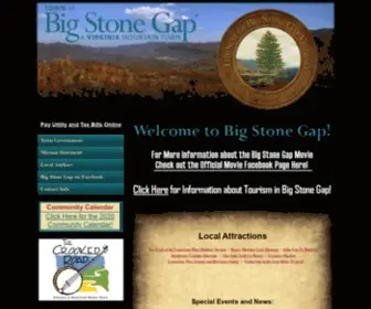 Bigstonegap.org(bigstonegap) Screenshot