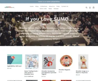 Bigsumofan.com(Sumo Wrestling Fan Gear) Screenshot