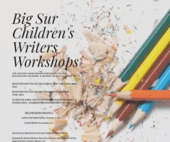 Bigsurchildrenswriters.com(Big Sur Children's Writers Workshops) Screenshot