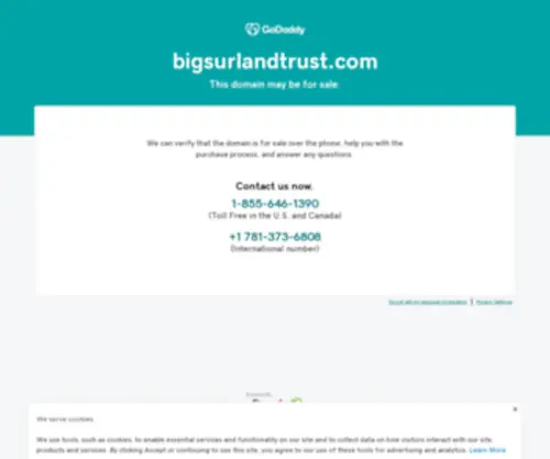 Bigsurlandtrust.com(Bigsurlandtrust) Screenshot