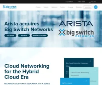 Bigswitch.com(Big Switch Networks) Screenshot