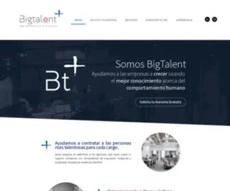 Bigtalent.cl(Big Talent Chile) Screenshot