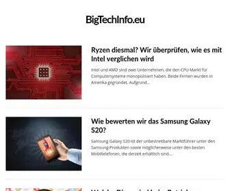 Bigtechinfo.eu(BigTechInfo) Screenshot