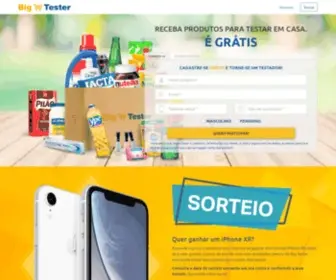 Bigtester.com.br(Big Tester) Screenshot
