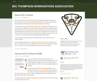 Bigthompsonbowhunters.org(Our strength) Screenshot