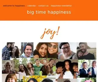 Bigtimehappiness.com(Big Time Happiness) Screenshot