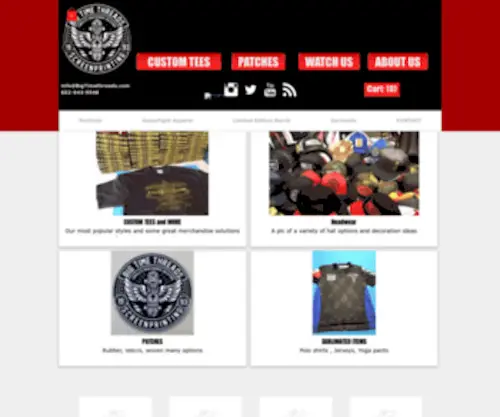 Bigtimethreads.com(Big Time Threads) Screenshot