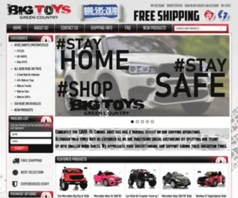 Bigtoysgreencountry.com(Ride on Cars and ATV's for Kids) Screenshot