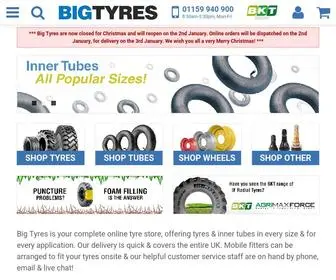 Bigtyres.co.uk(Online Tyre Store) Screenshot