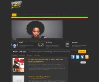 Bigupradio.com(Big Up Radio) Screenshot