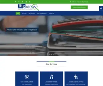 BigView.in(Chartered Accountant in Ahmedabad) Screenshot
