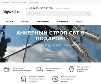 Bigwall.ru(магазин) Screenshot