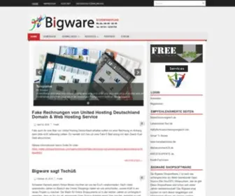 Bigware.de(Open Source Shopsoftware) Screenshot