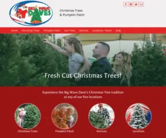 Bigwavedaveschristmastrees.com(Big Wave Dave's Christmas Trees) Screenshot