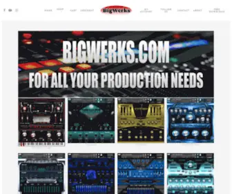 Bigwerks.com(#1 For Vst plugins) Screenshot