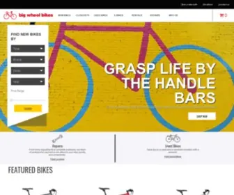 Bigwheelbikes.com(Bicycle Rentals in DC) Screenshot