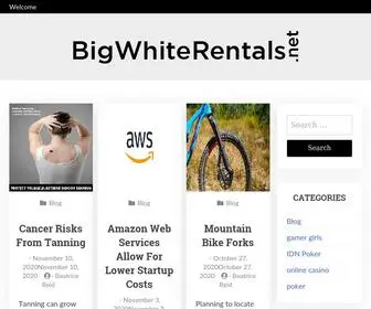 Bigwhiterentals.net(Startup Making Money Online) Screenshot