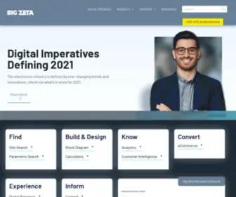 Bigzeta.com(Leverage the largest team of electronics experts) Screenshot
