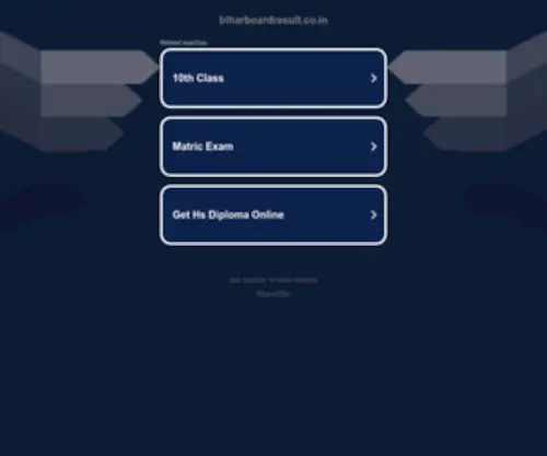 Biharboardresult.co.in(Bihar Board Result) Screenshot