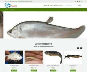 Biharfishseedcenter.com(Bihar Fish Seed Center) Screenshot