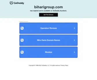 Biharigroup.com(Forsale Lander) Screenshot