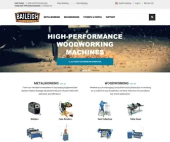 Bii1.com(Baileigh Industrial) Screenshot