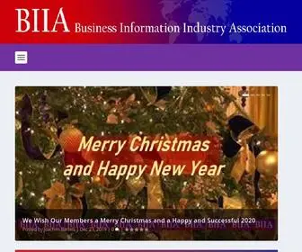 Biia.com(Business Information Industry Association) Screenshot