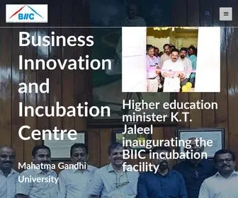 Biic.org.in(The Business Innovation and Incubation Centre) Screenshot