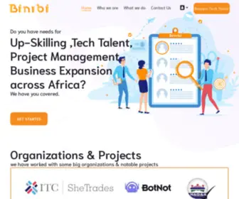 Biiniibii.com(Upskill in africa) Screenshot