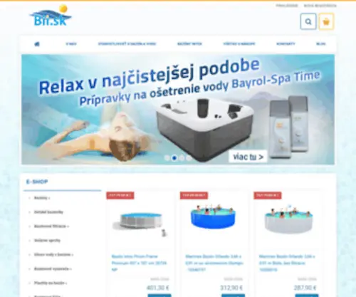 Bii.sk(Lacne bazeny) Screenshot