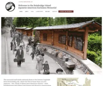 Bijaema.org(Bainbridge Island Japanese American Exclusion Memorial) Screenshot