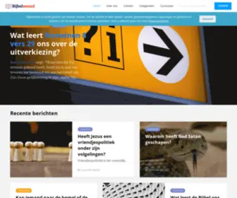 BijBelwoord.nl(Het Woord van God op het internet) Screenshot