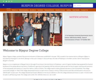 Bijepurdegreecollege.in(Bijepur Degree College) Screenshot