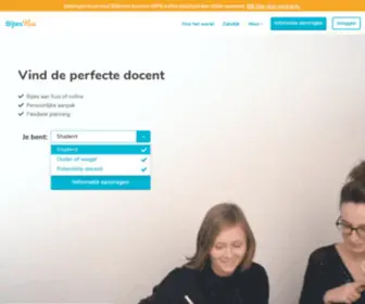 BijLeshuis.nl(Vind de perfecte bijlesdocent) Screenshot